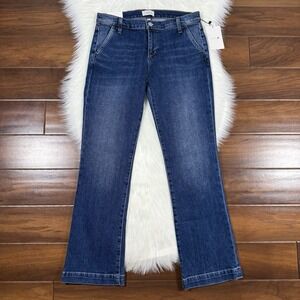 Joe's Women's Size 29 Ovation Provocateur Trouser Petite Bootcut Denim Jeans